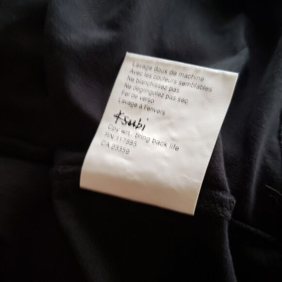 Ksubi LSWD Short Sleeve Graphic 100% Cotton Tee Shirt in Black - Picture 6 of 7